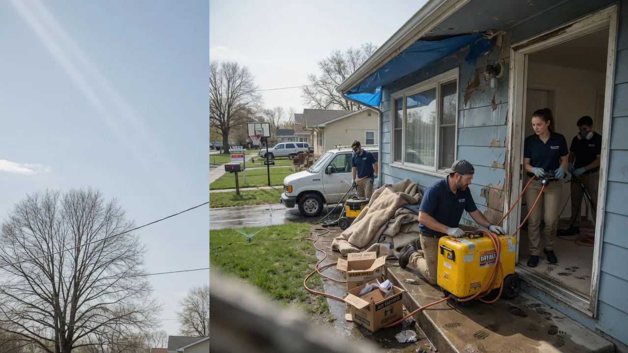 Basement Flood Cleanup in Tipton, IA near me